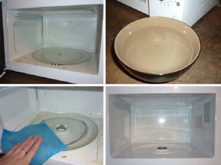 Как почистить микроволновку внутри - 11 средств в домашних условиях