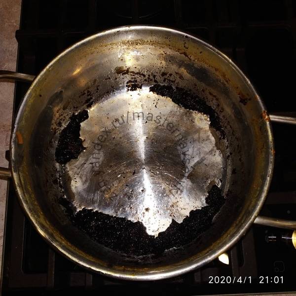 Как мыть пригоревшие кастрюли из нержавеющей стали в домашних условиях