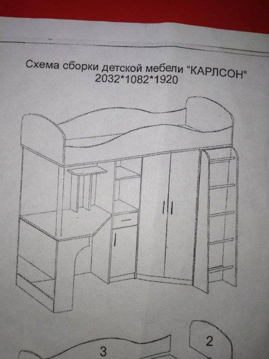 Кровать-чердак с рабочей зоной: пошаговая инструкция