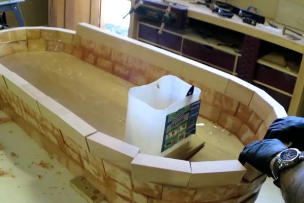 Как сделать деревянную ванну своими руками  — стройка волка
