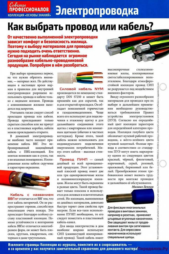 Укладываем проводку в доме: как правильно выбрать кабель? | ichip.ru