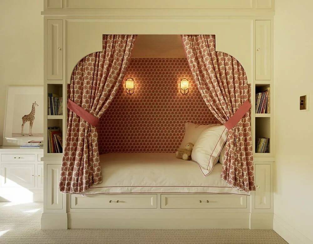 Чем является ниша для кровати в стене — особенности расположения в квартире. как называется ниша в стене для кровати