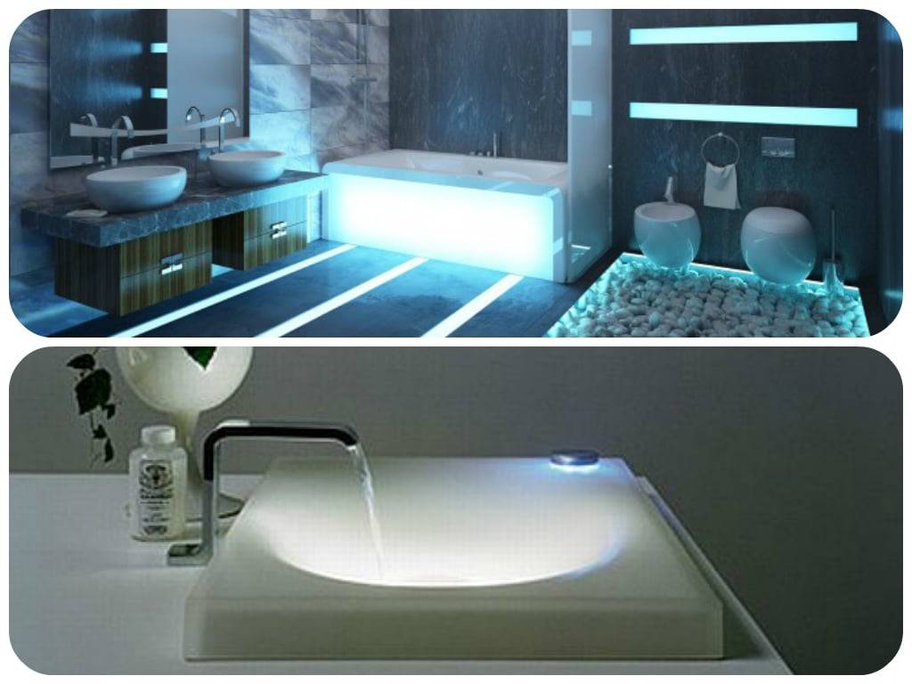 Светодиодные светильники для ванной комнаты: преимущества и виды потолочных светодиодов, самостоятельная установка