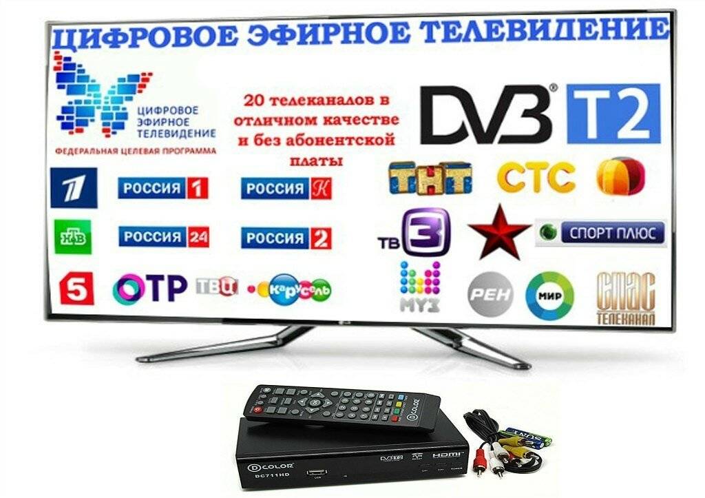 В каком формате вещает цифровое телевидение в россии