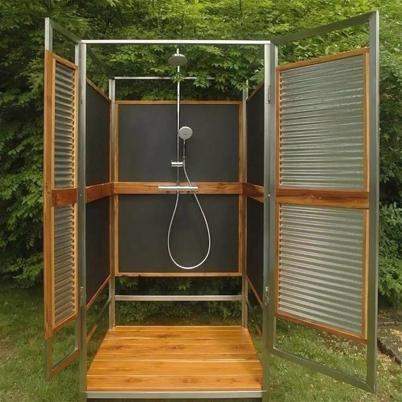 Как сделать летний душ на даче своими руками — пошаговая инструкция