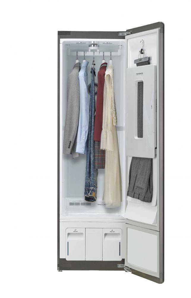 Lg styler: обзор парового шкафа для одежды, с сушилкой и зеркальной дверью