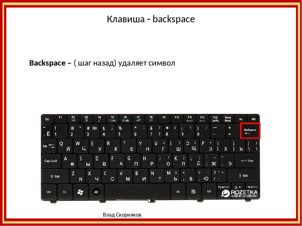 Клавиатура ноутбука: назначение клавиш, описание. сочетание между собой
