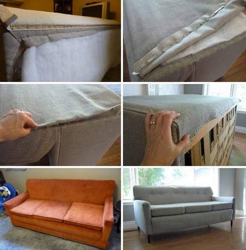 Как перетянуть диван своими руками пошагово, мастер класс по перетяжке, ремонт и обивка мягкой мебели на дому, как обшить диван - пошаговая инструкция