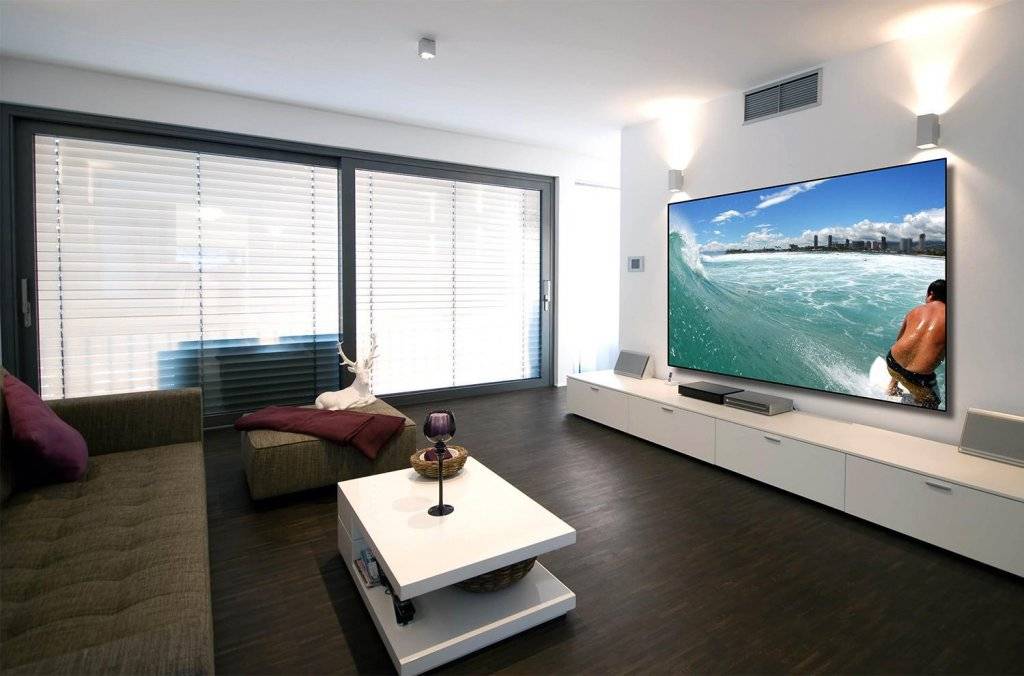 Тв-зона в гостиной: 10 правил оформления, реальные фото примеры удобного размещения телевизора в зале
