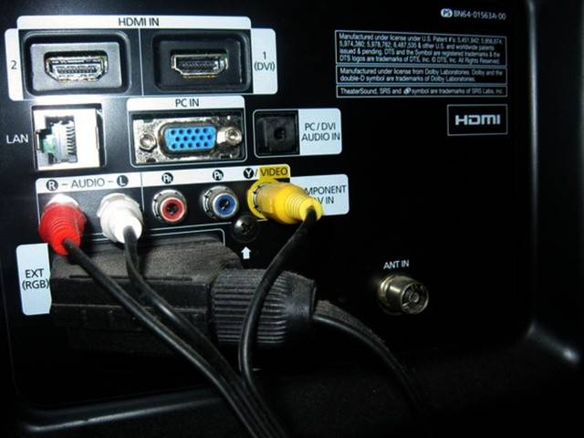 Как подключить цифровую приставку к телевизору самсунг через тюльпаны, hdmi, кабель антенны