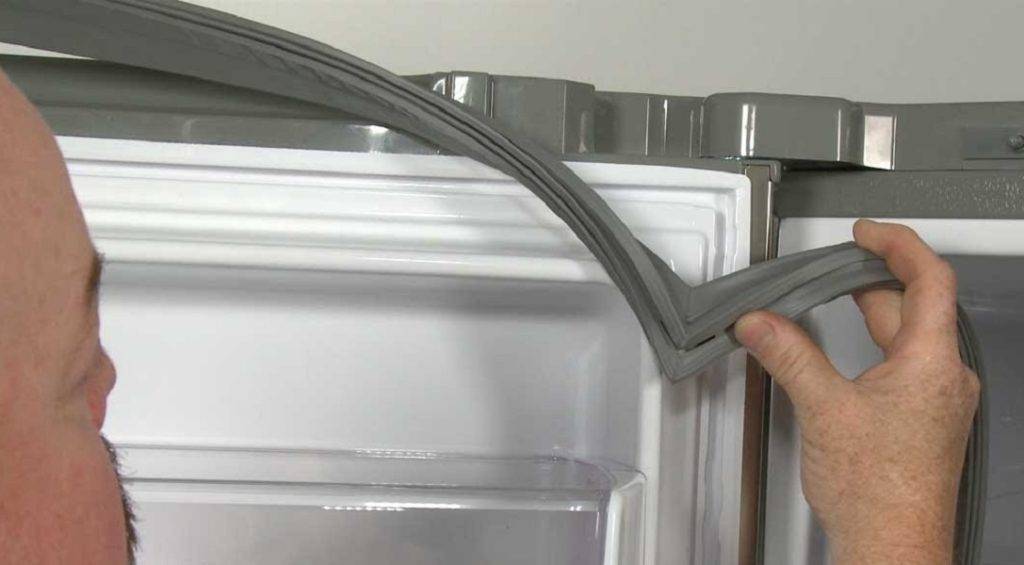 Замена резинового уплотнителя на двери холодильника атлант своими руками