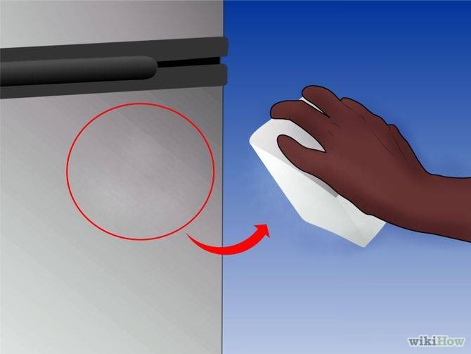 Как убрать царапины на холодильнике белого цвета, серого, стального, как удалить мелкие повреждения с пластика: способы и средства