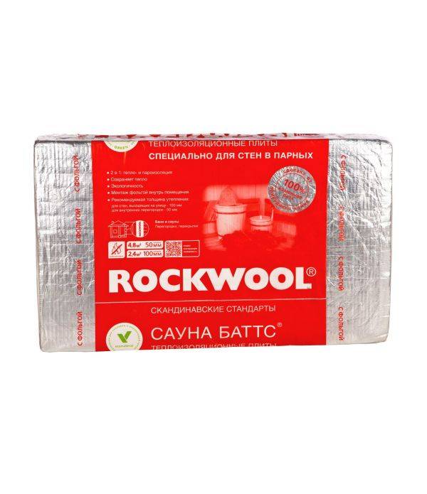 Rockwool «сауна баттс» — технические характеристики базальтовой ваты для бани