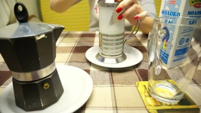 Кофе латте как приготовить в домашних условиях