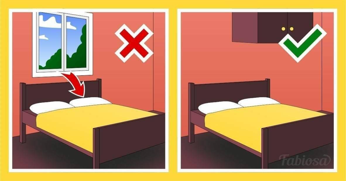 Как правильно расположить кровать в спальне