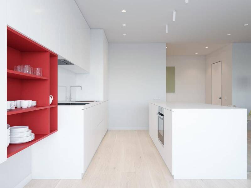 Кухня-гостиная в стиле «минимализм» — особенности и характерные черты