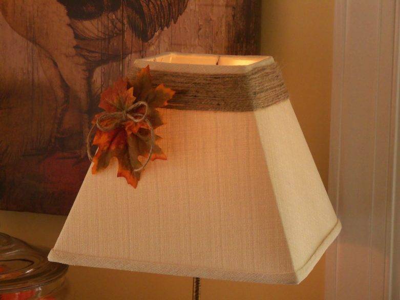Абажур своими руками: советы по стильному украшению ламп. подбор дизайна и материалов