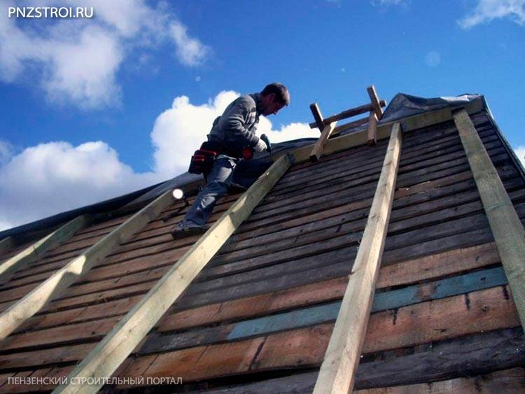 Ремонт шиферной крыши своими руками: 5 лучших способов