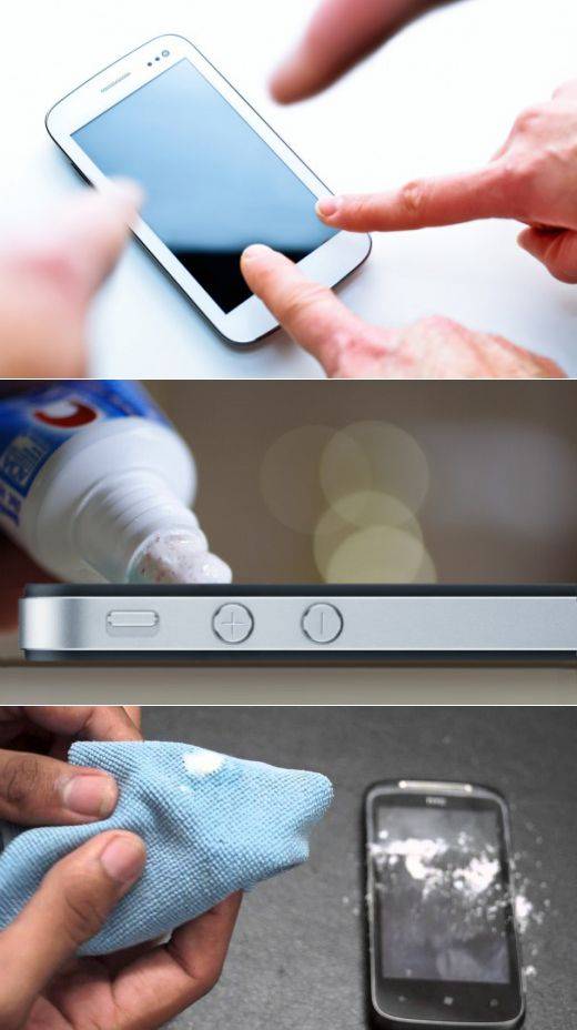 Как убрать царапины с экрана телефона и планшета: 8 способов