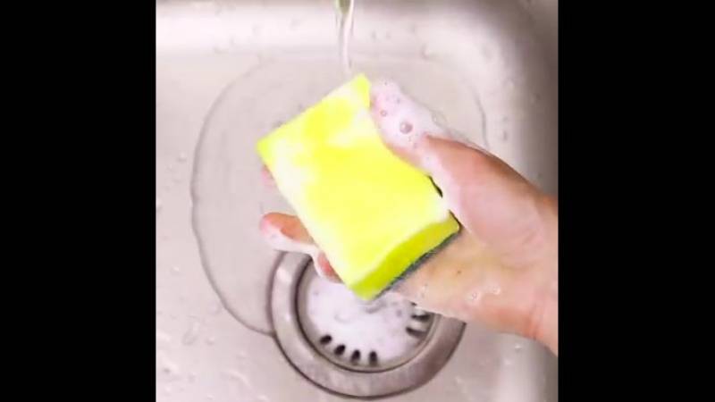 Мытье посуды губкой – полезные советы. big-stirka.ru - чистота в доме.