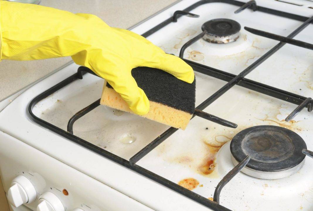 Как почистить решётку газовой плиты: способы и средства — домашние советы