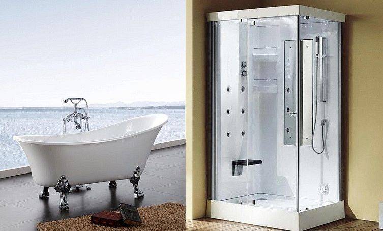 Ванна или душевая кабина: что лучше выбрать?