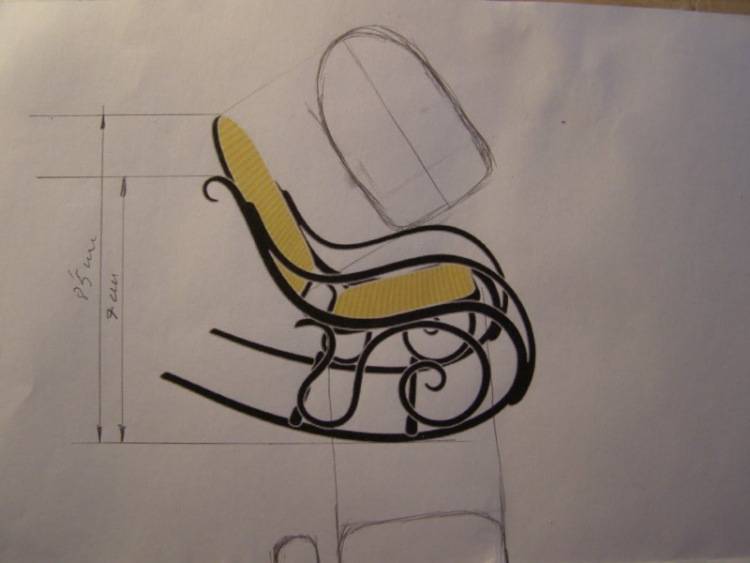 Кресло-качалка своими руками из фанеры - идеи + 2 мастер-класса!
