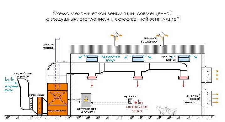 Вентиляция в коровнике, создание оптимального микроклимата, оборудование