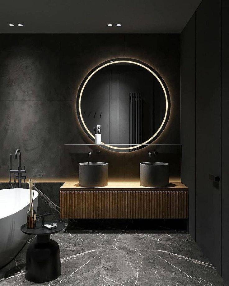 Модный дизайн ванной комнаты в 2021 году. 170 фото модных идей дизайна для ванной