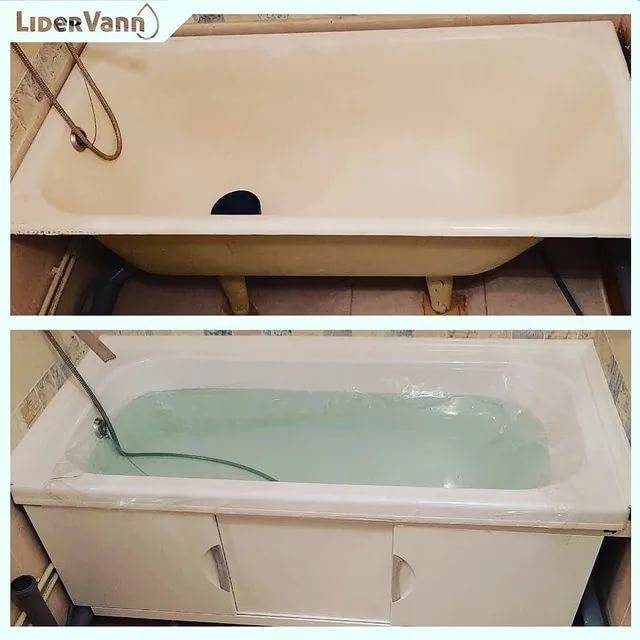 Как установить акриловый вкладыш в ванную. реставрация ванны акриловым вкладышем.