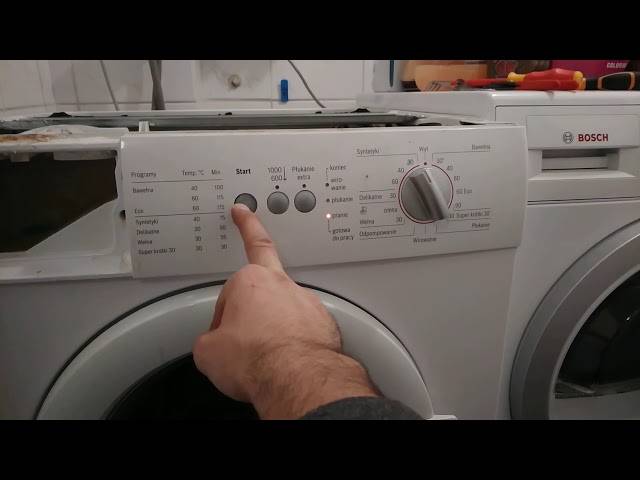 Ремонт стиральной машины bosch: как исправить поломки без вызова мастера
