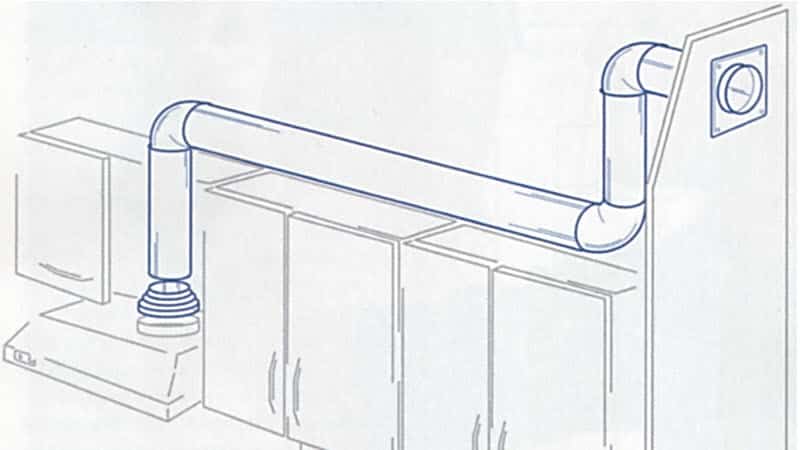Подключение вытяжки на кухне к вентиляции: советы и особенности