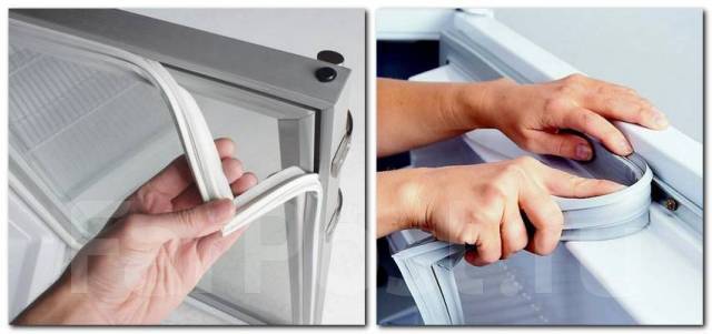 Уплотнитель для холодильника: замена резинки на двери, как поменять на индезит своими руками, чем приклеить
