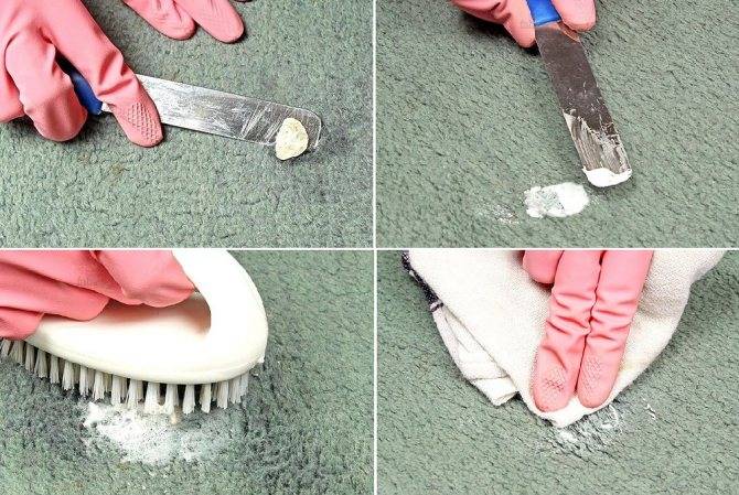 Как убрать пластилин с ковра | smartkilim