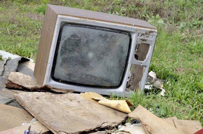 Куда сдать старый телевизор?