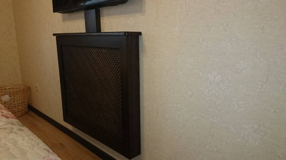 Монтаж телевизора на стену с кронштейном