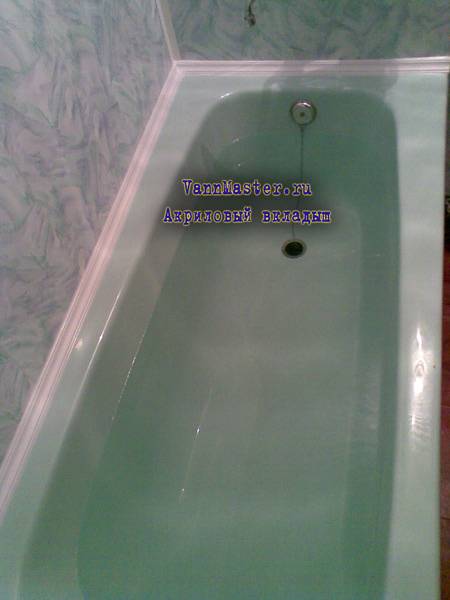 Как установить акриловый вкладыш в ванную. реставрация ванны акриловым вкладышем.