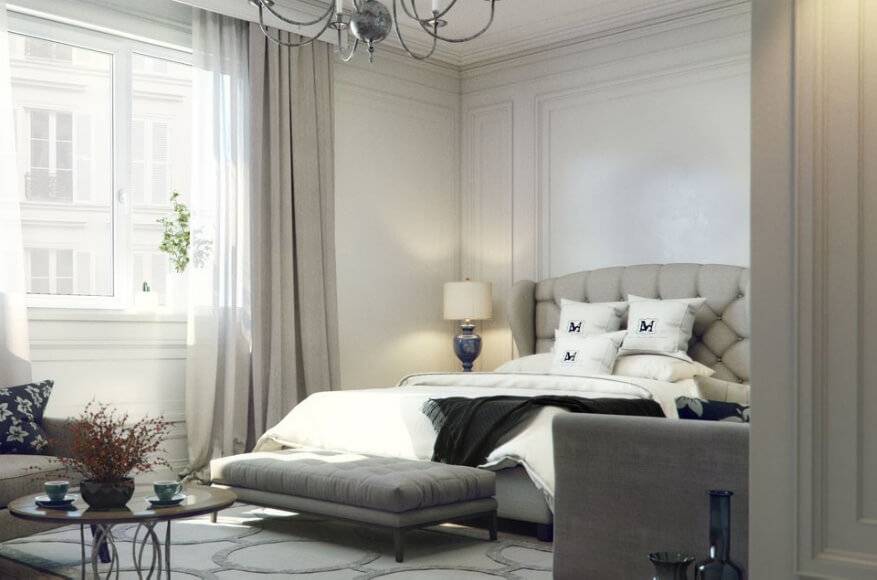 Спальня неоклассика — фото стильных вариантов интерьера и реального дизайна для спальни
