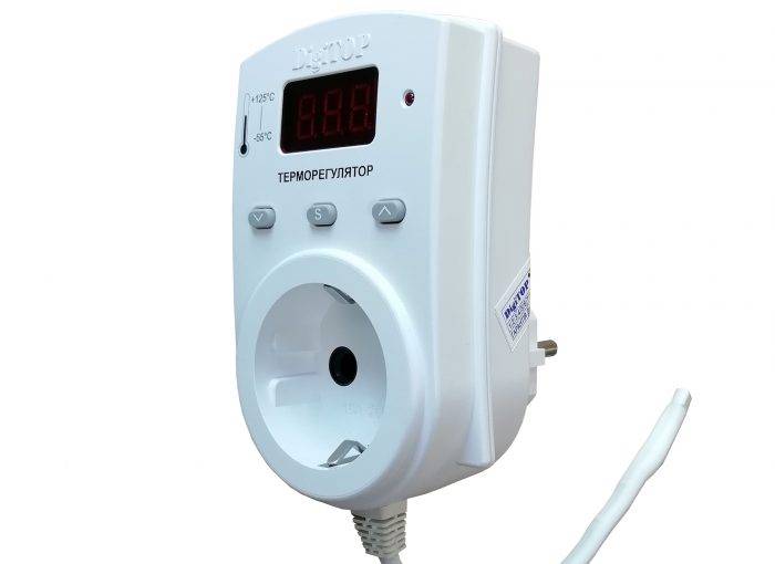 Терморегулятор в розетку для бытовых обогревателей: виды, характеристики и особенности применения для бытовых нагревательных элементов (145 фото + видео)