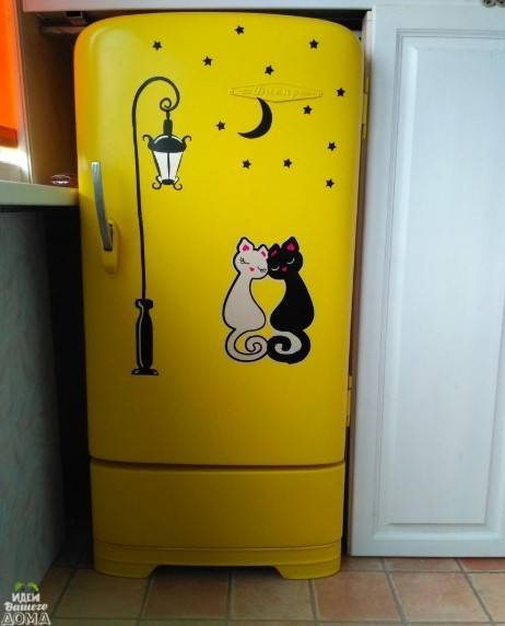 Покрасить холодильник снаружи в домашних условиях: выбираем краску