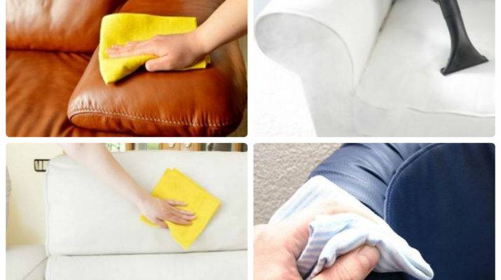 17 способов отмыть кровь с дивана на тканевых обивках, натуральной и искусственной коже