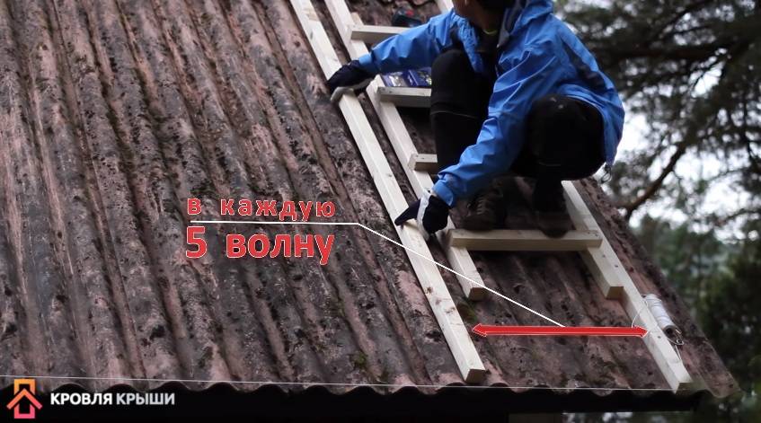 Ремонт шифера – чем заделать дырки и трещины?