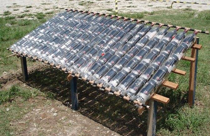 Солнечный коллектор из алюминиевых банок, как сделать