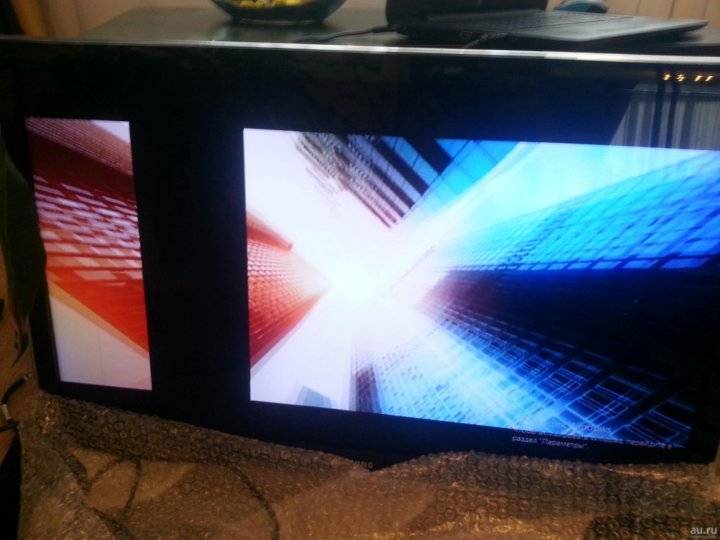 Горизонтальные полосы на экране телевизора samsung причина