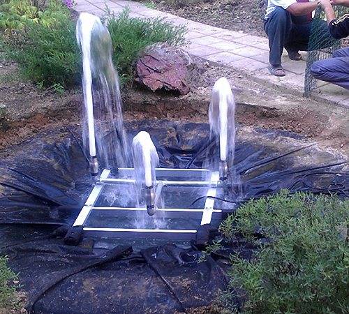 Самостоятельное изготовление фонтана без насоса
