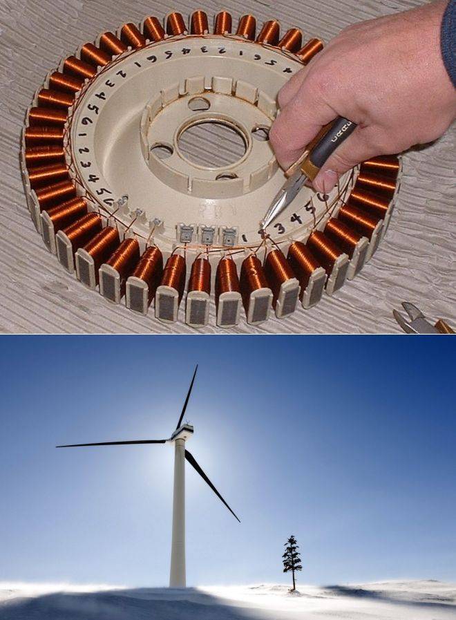 Как сделать ветрогенератор из автомобильного генератора своими руками