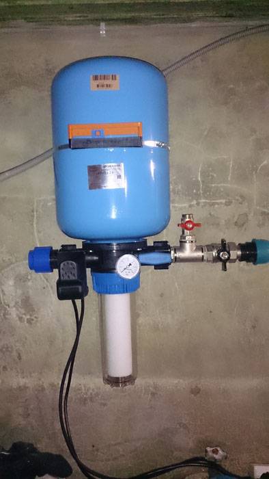 Подключение гидроаккумулятора в систему водоснабжения: варианты и типовые схемы