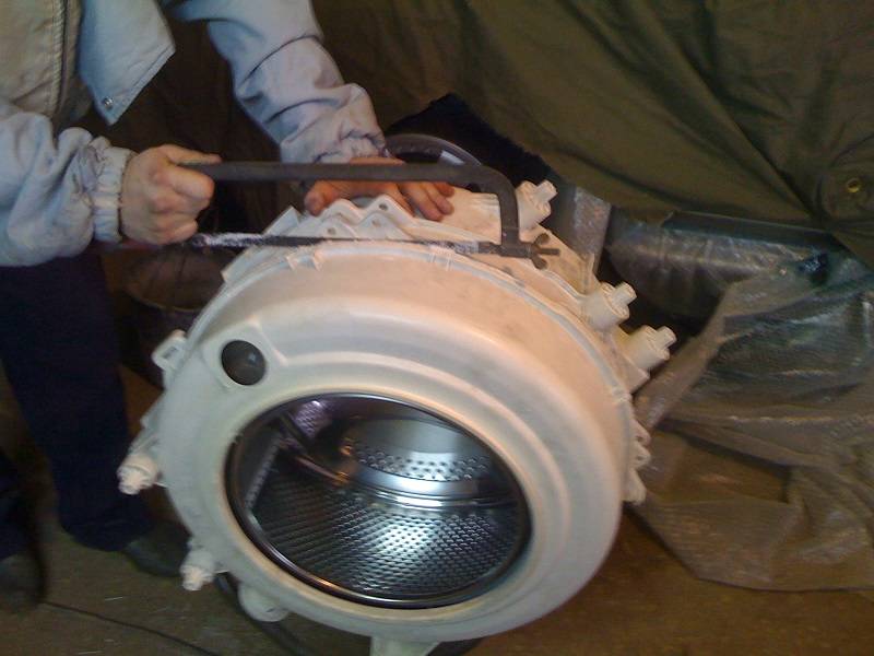 Разборка барабана стиральной машины своими руками: советы по ремонту видео