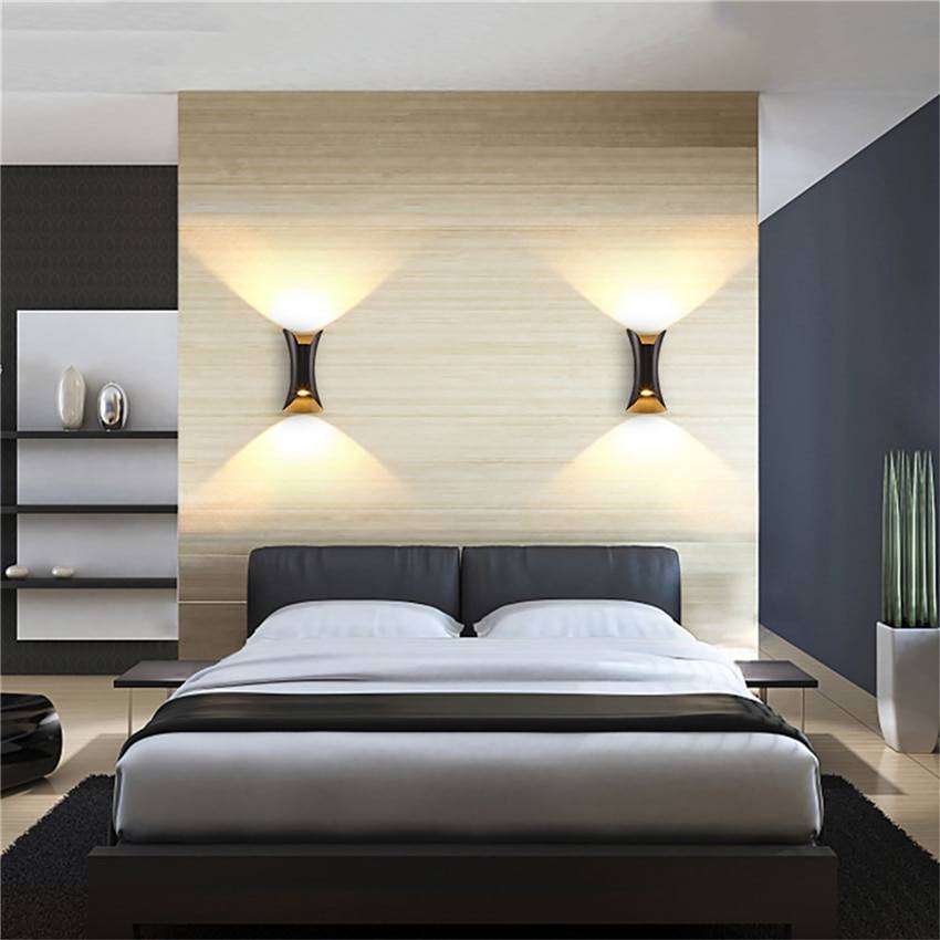 Освещение в спальне - инструкция как выбрать и организовать освещение для спальни