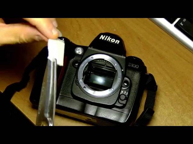 Правильная чистка матрицы фотоаппарата своими руками